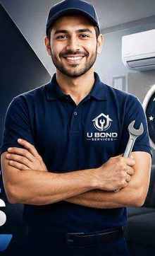 UBOND Services trained technician ready for home appliance repair